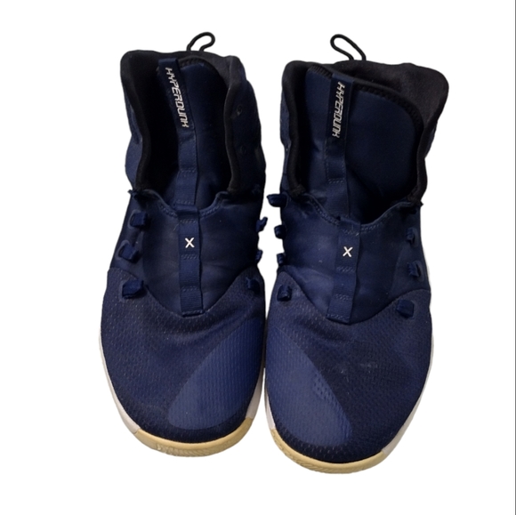 Nike Zoom Hyperdunk X TB Basketball Midnight Navy 2010 Men's 15 - Picture 5 of 11